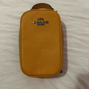 Coach Men's Leather Bag - Tan